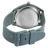 Montre Mixte Q&Q bracelet silicone gris cadran gris