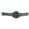 Montre Mixte Q&Q bracelet silicone gris cadran gris
