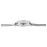 Montre bracelet acier inoxydable argenté Mixte Bahnhof cadran blanc