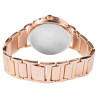 Montre Excellanc bracelet métal doré rose Femme cadran blanc 38 mm