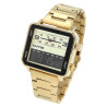 Montre Homme Raptor bracelet acier inoxydable doré fabius