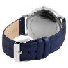 Montre Homme Just Watch cadran bleu bracelet cuir véritable bleu