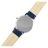 Montre Homme Just Watch cadran bleu bracelet cuir véritable bleu