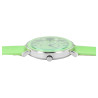 Montre Femme Excellanc bracelet cuir synthétique vert cadran vert 39 mm