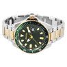Montre Raptor bracelet acier inoxydable argenté Homme cadran vert