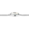 Montre Homme Just Watch bracelet acier inoxydable argenté maille milanaise