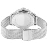 Montre Homme Just Watch bracelet acier inoxydable argenté maille milanaise