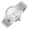 Montre Homme Just Watch bracelet acier inoxydable argenté maille milanaise