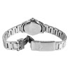 Montre Femme bracelet acier inoxydable argenté Just Watch cadran blanc 27 mm