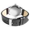 Montre Raptor Homme bracelet cuir véritable noir falkor