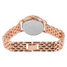 Montre Femme Excellanc bracelet métal or rose cadran blanc