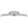 Montre Q&Q bracelet acier inoxydable argenté dateur 44 mm Homme