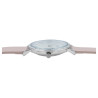 Montre bracelet cuir synthétique rose Femme Chill cadran blanc