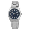 Montre Homme Just Watch bracelet acier inoxydable cadran bleu Mats