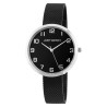 Montre bracelet acier inoxydable noir Just Watch Femme cadran noir 36 mm
