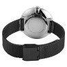 Montre bracelet acier inoxydable noir Just Watch Femme cadran noir 36 mm