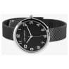Montre bracelet acier inoxydable noir Just Watch Femme cadran noir 36 mm
