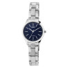 Montre Femme Q&Q bracelet acier inoxydable argenté