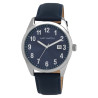 Montre Homme Just Watch bracelet cuir véritable bleu julian