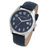 Montre Homme Just Watch bracelet cuir véritable bleu julian