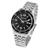 Montre Homme Raptor bracelet acier inoxydable argenté brandon 46 mm