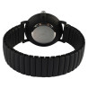 Montre Excellanc bracelet métal noir Femme cadran blanc