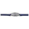 Montre bracelet cuir véritable bleu titane 33 mm Femme Just Watch