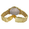 Montre bracelet métal doré 45 mm Homme Alain Miller