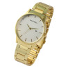 Montre bracelet métal doré 45 mm Homme Alain Miller