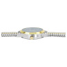 Montre bracelet acier inoxydable argenté finition bicolore Homme Classique