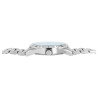 Montre Homme Q&Q bracelet acier inoxydable argenté cadran vert 43 mm