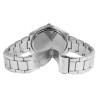 Montre Femme Excellanc bracelet métal argenté cadran gris 40 mm