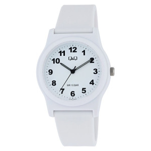 Montre Mixte Q&Q blanc...