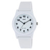 Montre Mixte Q&Q blanc cadran blanc