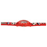 Montre Enfant QBos bracelet silicone rouge motif football