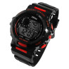 Montre Xinjia bracelet silicone noir Mixte