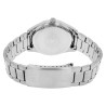 Montre Homme Q&Q bracelet acier inoxydable argenté cadran argenté 40 mm