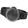 Montre Femme Excellanc bracelet métal noir cadran gris 36 mm