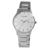 Montre Homme Alain Miller bracelet métal argenté 45 mm