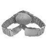 Montre Homme Alain Miller bracelet métal argenté 45 mm