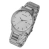 Montre Homme Alain Miller bracelet métal argenté 45 mm