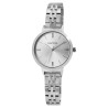 Montre Femme Raptor bracelet acier inoxydable argenté cristaux