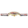 Montre Femme Excellanc bracelet acier inoxydable multicolore