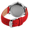 Montre Femme bracelet cuir véritable rouge brilliance Raptor