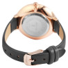 Montre Adrina bracelet cuir synthétique gris Femme cadran brun