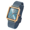 Montre Femme Just Watch bracelet acier inoxydable bleu cadran bleu Sienna