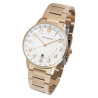 Montre bracelet acier inoxydable doré Homme Just Watch cadran blanc 42 mm