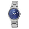 Montre Homme Just Watch bracelet titane cadran bleu