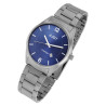 Montre Homme Just Watch bracelet titane cadran bleu
