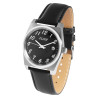 Montre Homme Flair bracelet cuir véritable noir dateur 36 mm